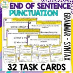 End-of-Sentence-Punctuation-Task-Cards