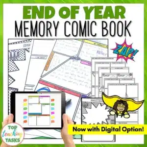 End of the Year Comic Book - Memory Book