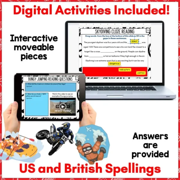 Extreme-Sports-Reading-Activities-c Extreme-Sports-Reading-Activities-c