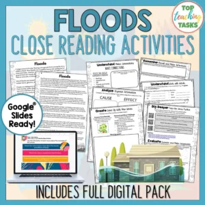 Floods Reading Comprehension Passages