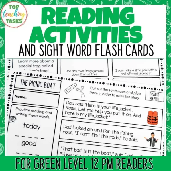 Green-Level-12-PM-Readers-Follow-Up-Activities