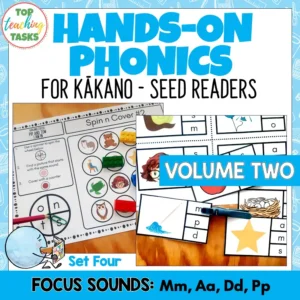 Ready to Read Phonics Plus Kākano Hands-On Activities Volume 2 - Set Four