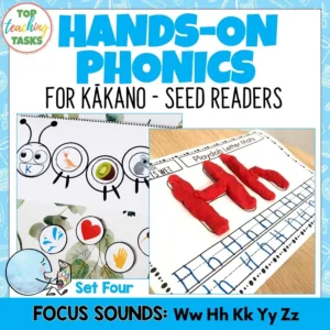 Ready to Read Phonics Plus Kākano Hands-On Activities - Set Four