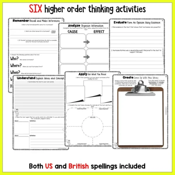 Hurricanes-Reading-Comprehension-Passages-and-Questions-2 Hurricanes-Reading-Comprehension-Passages-and-Questions-2