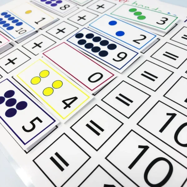 Number Line and Number Bonds to 10 bundle Number Line and Number Bonds to 10 bundle
