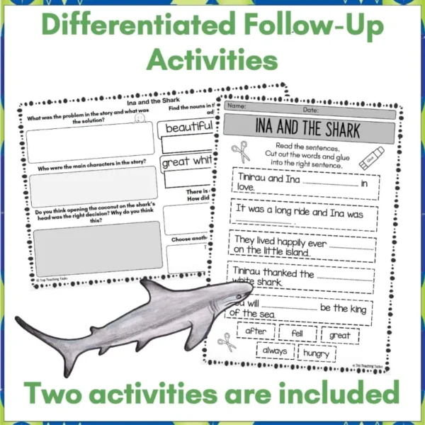 Ina-and-the-Shark-Cook-Islands-Myth Ina-and-the-Shark-Cook-Islands-Myth