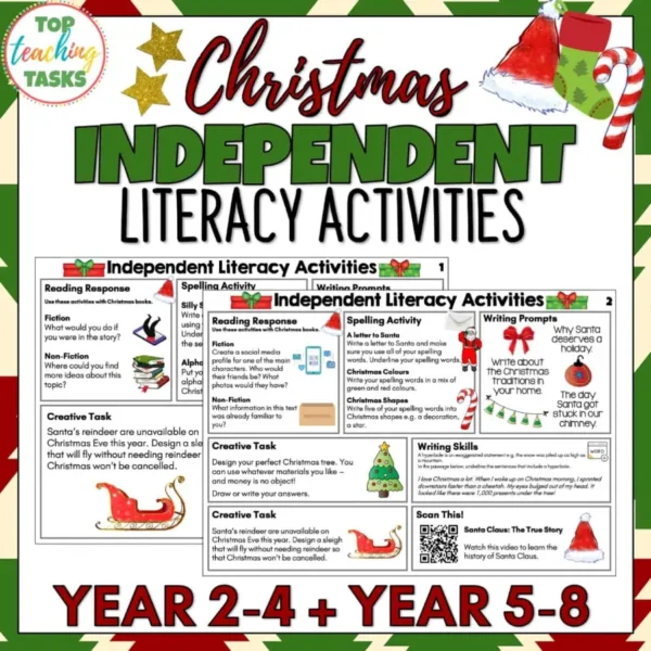 Independent-Literacy-Activities-Christmas