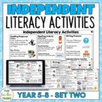 Independent-Literacy-Activities-Years-5-8-set-two