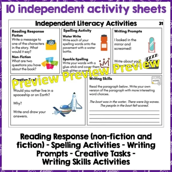 Independent-literacy-activities-year-2-4-set-four Independent-literacy-activities-year-2-4-set-four