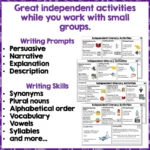 Independent-literacy-activities-year-2-4-set-four-c
