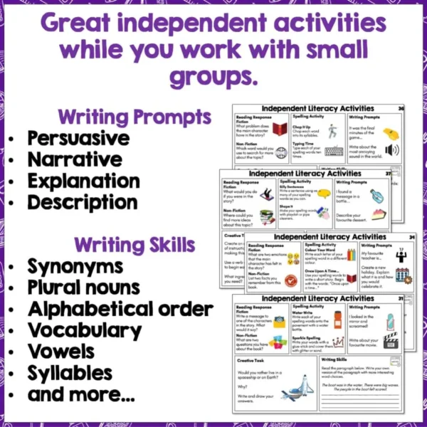 Independent-literacy-activities-year-2-4-set-four-c Independent-literacy-activities-year-2-4-set-four-c