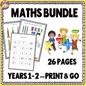 Junior Maths Print and Go Bundle