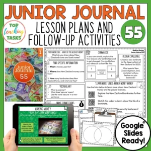 Junior Journal 55 Follow Up Activities