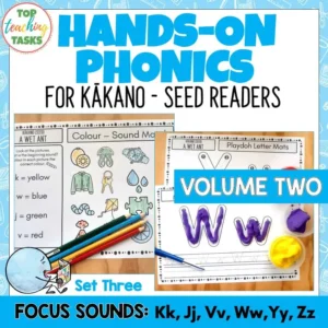Ready to Read Phonics Plus Kākano Hands-On Activities Volume 2 - Set Three