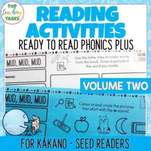 Ready to Read Phonics Plus KÄkano Seed Activities NZ Volume 2
