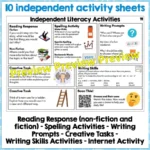 Literacy-Activities-Year-5-8