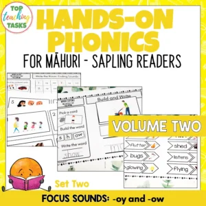 Ready to Read Phonics Plus Māhuri Hands-On Activities - Volume Two Set Two