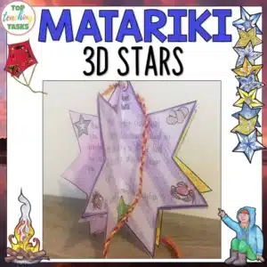 Matariki Star Activities 3D Ornament
