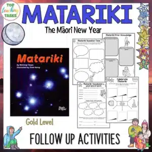 Matariki Gold Level Ready to Read Activities
