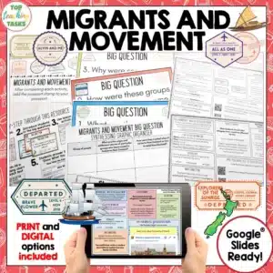 Migrants and Movement Reading and New Zealand History Unit