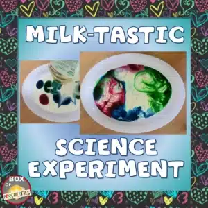 Milk Science Experiment: Colour Explosion