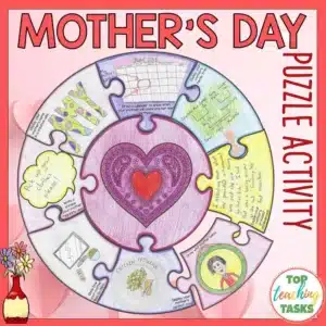 Mother's Day Activity Puzzle Poster