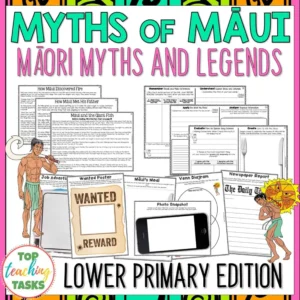 Māui Myths Activities Year 3-4