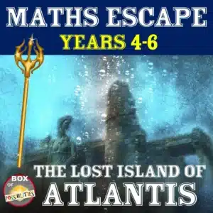Maths Escape Room Years 4-6: The Lost Island of Atlantis