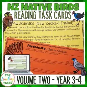 New Zealand Native Birds - Lower Level Passages Volume Two