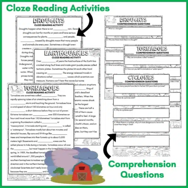 Natural-Disasters-Year-4-Reading-Activities-2 Natural-Disasters-Year-4-Reading-Activities-2