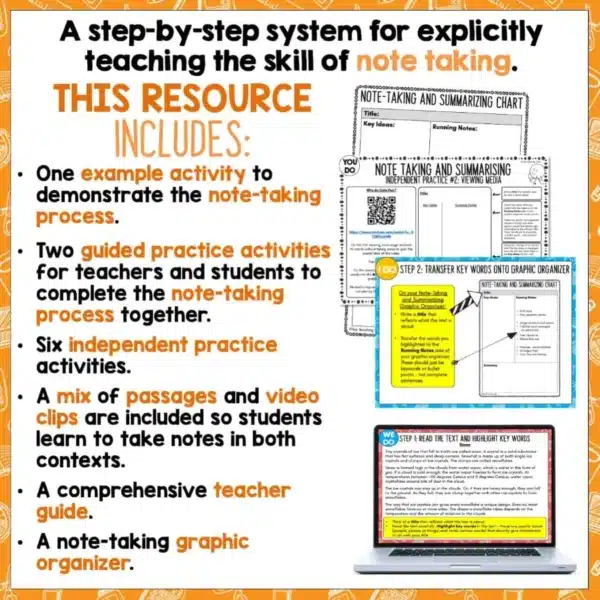 Note-Taking-and-Summarising-Resource Note-Taking-and-Summarising-Resource