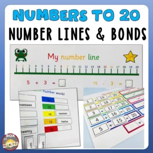 Number Line and Number Bonds to 20
