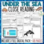 Under the sea reading activities