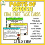 Parts-of-Speech-Challenge-Task-Cards