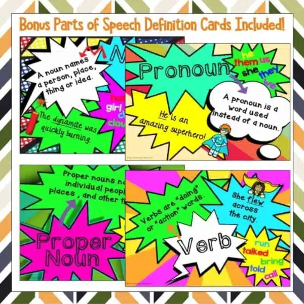 Parts-of-Speech-Multichoice-Task-Cards-c Parts-of-Speech-Multichoice-Task-Cards-c