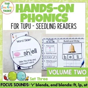 Ready to Read Phonics Plus Tupu Hands-On Activities Volume Two – Set Three