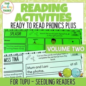 Ready to Read Phonics Plus Tupu Seedling Activities Volume 2
