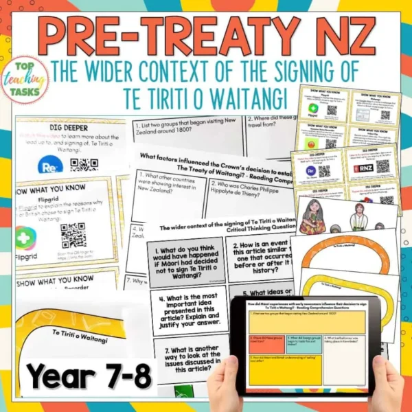 Pre-Treaty-New-Zeaand-Year7-8 Pre-Treaty-New-Zeaand-Year7-8