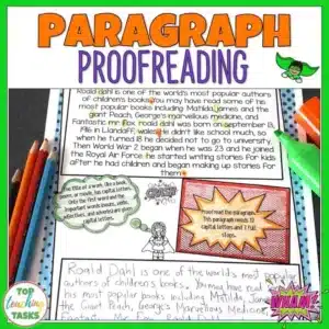 Punctuation Proofreading Practice Activities