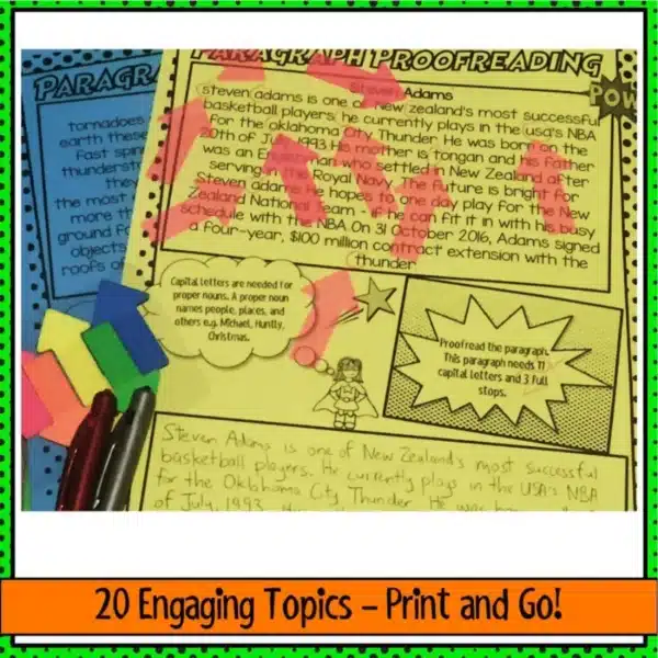 Punctuation-Proofreading-Practice-Activity-Worksheets-three Punctuation-Proofreading-Practice-Activity-Worksheets-three