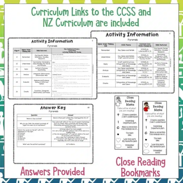Pyramids-Reading-Comprehension-3 Pyramids-Reading-Comprehension-3