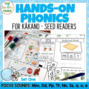 Ready to Read Phonics Plus Kākano Hands-On Activities - Set One