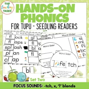 Ready to Read Phonics Plus Tupu Hands-On Activities - Set Two