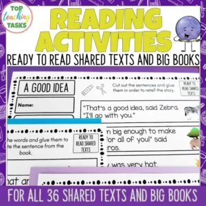 Ready to Read Activities for Shared Texts and Big Books