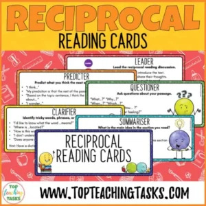 Reciprocal Reading Cards
