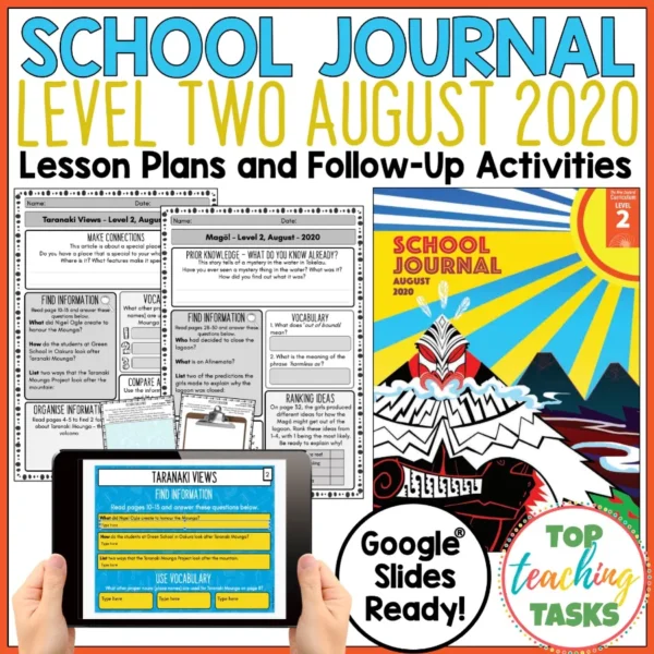 School-Journal-Level-2-August-2020