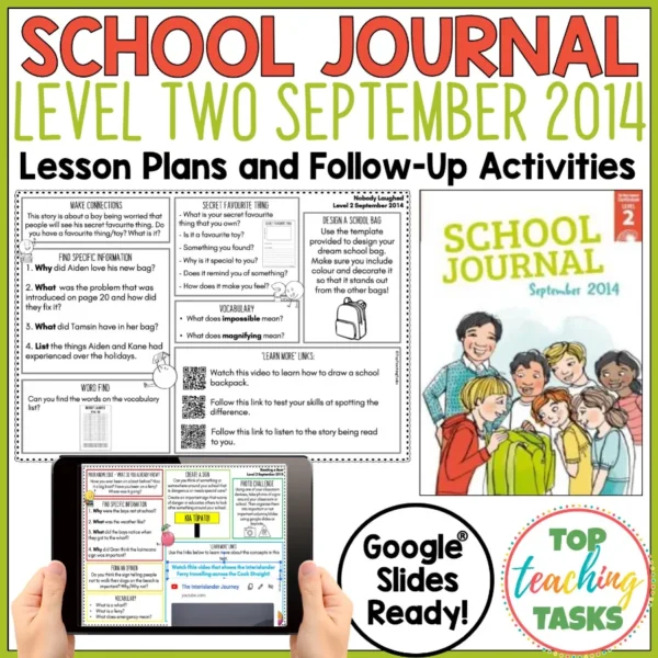 School-Journal-Level-2-September-2014