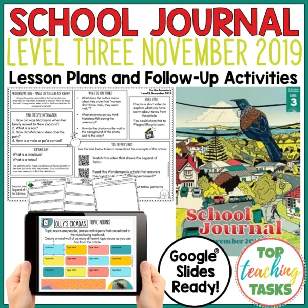 School-Journal-Level-3-November-2019