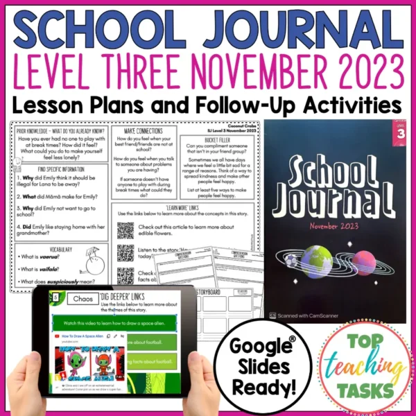School-Journal-Level-3-November-2023