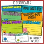 Classroom Certificates